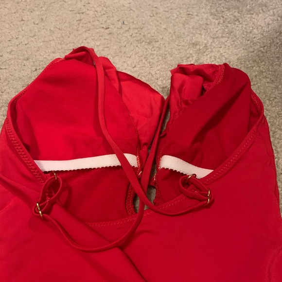 Gorgeous Red Swimsuit - Picture 3 of 8
